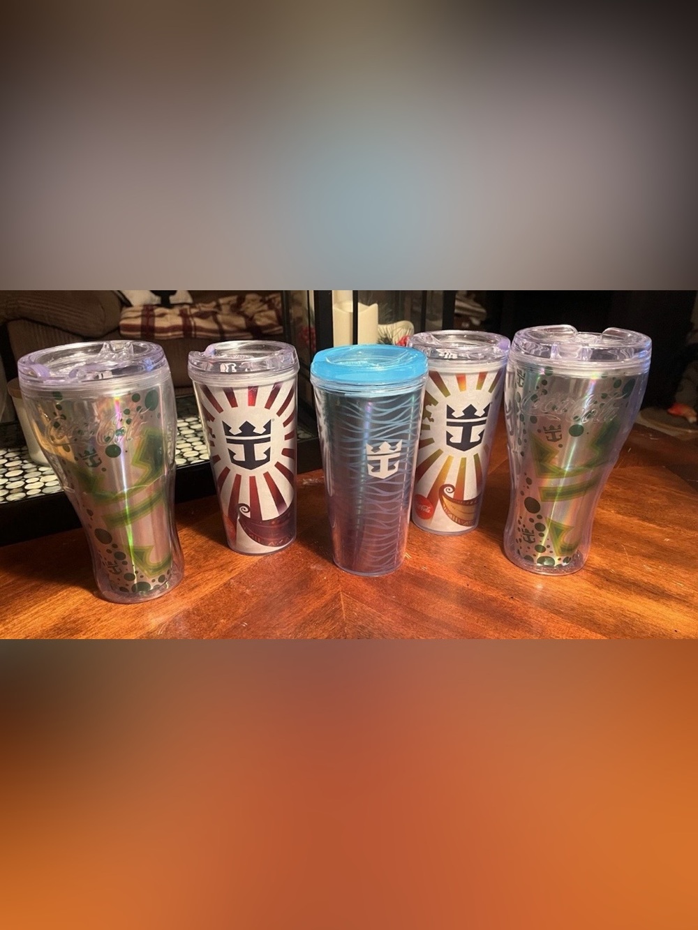 Royal Caribbean Insulated Travel Tumblers with Lids - 5